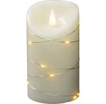 Decoratieve LED stompkaars met draadverlichting