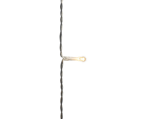 Lichtsnoer met een brandende LED