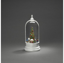Kerstbal met kerstboom en figuren