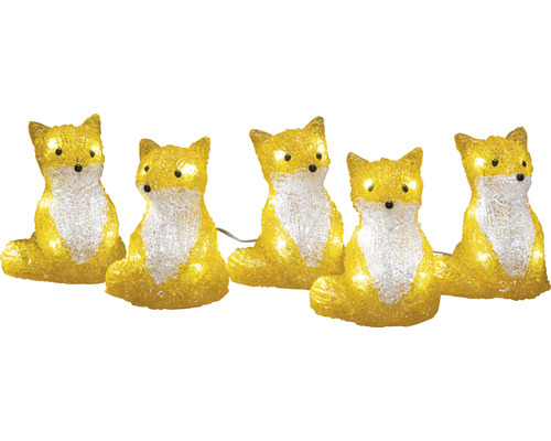 Slingers met vijf vossen voor binnenshuis