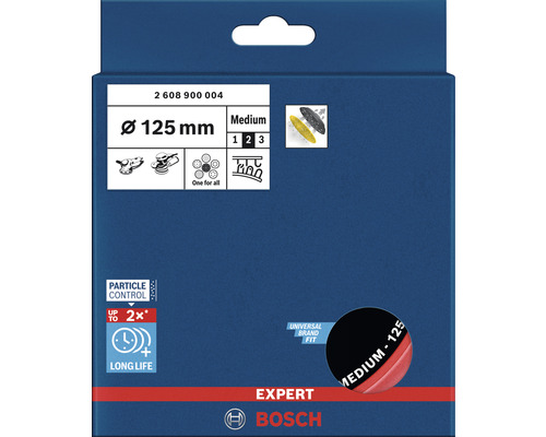 Bosch schuurpapier, diameter 125 mm, korrel middel