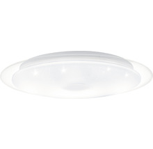 Witte led-plafondlamp met sterrenhemel-effect
