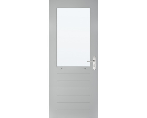 ARON Achterdeur IP92 grijs gegrond 93 x 201,5 cm