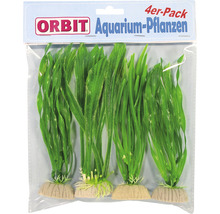 Vier verpakte kunstmatige aquariumplanten van Orbit