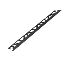 DURAL Afsluit-profiel Durosol DSAE 80 aluminium zwart, lengte 250 cm hoogte 8 mm