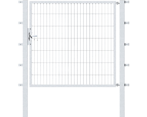 ALBERTS Enkele poort Flexo 150 x 140 cm 6/5/6 incl. palen 8 x 8 cm thermisch verzinkt