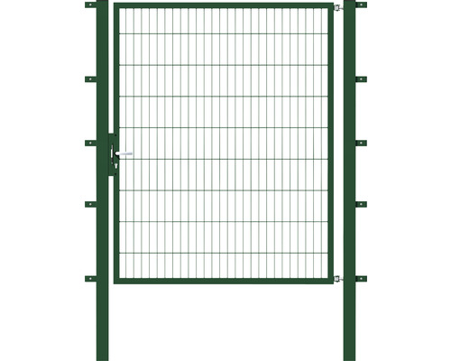 ALBERTS Enkele poort Flexo 150 x 180 cm 6/5/6 incl. palen 8 x 8 cm mosgroen