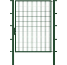 Tuinpoort van draadgaas met frame en palen