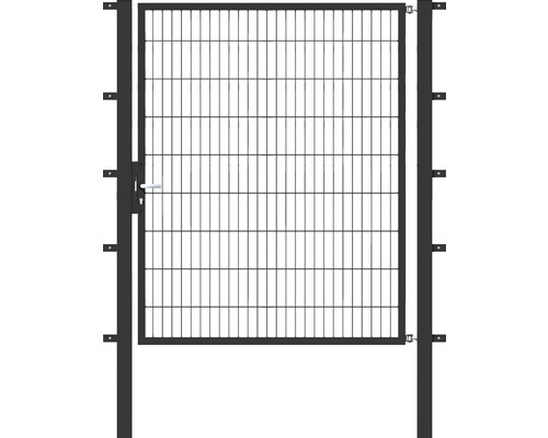 ALBERTS Enkele poort Flexo 150 x 180 cm 6/5/6 incl. palen 8 x 8 cm antraciet