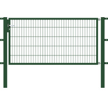 Metalen tuinpoort met gaasvulling