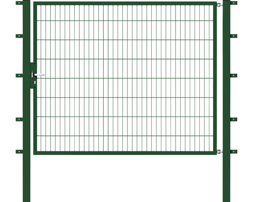 ALBERTS Enkele poort Flexo 200 x 160 cm 6/5/6 incl. palen 8 x 8 cm mosgroen