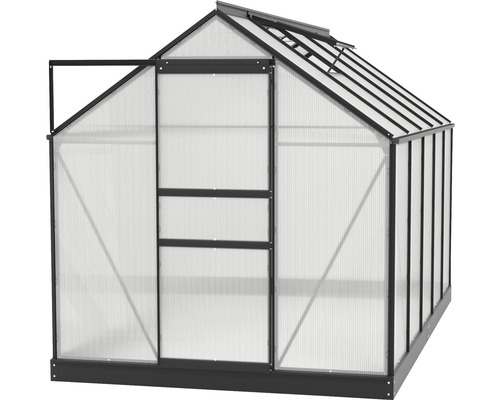 Broeikas met open deur