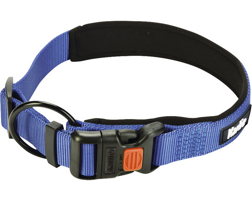 KARLIE Halsband Art Sportiv Premium nylon blauw 30 mm, 55 - 60 cm