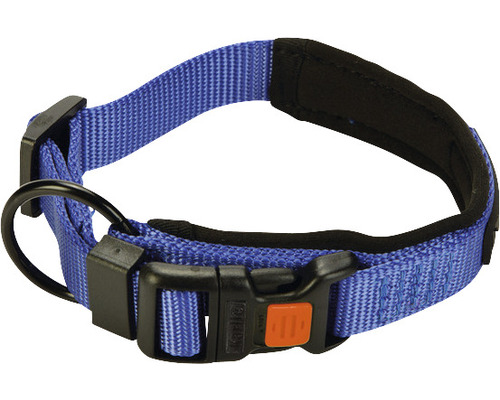 KARLIE Halsband Art Sportiv Premium nylon blauw 20 mm, 30 - 35 cm