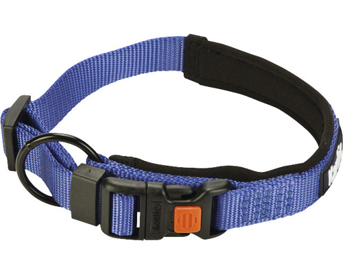 KARLIE Halsband Art Sportiv Premium nylon blauw 20 mm, 35 - 40 cm