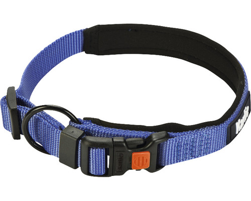 KARLIE Halsband Art Sportiv Premium nylon blauw 20 mm, 40 - 45 cm
