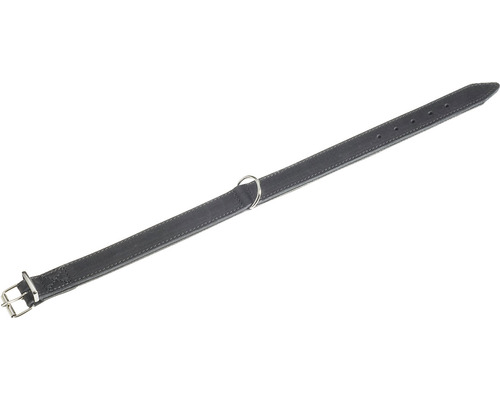 KARLIE Halsband Rondo leer zwart 27 mm, 52 cm