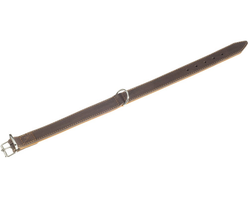 KARLIE Halsband Rondo leer bruin 27 mm, 52 cm