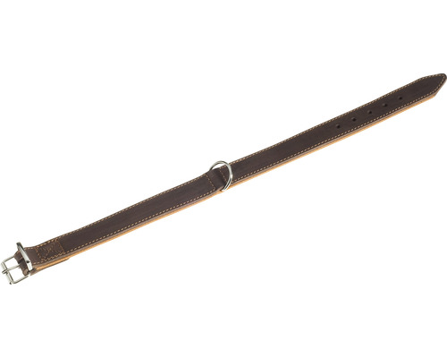KARLIE Halsband Rondo leer bruin 24 mm, 42 cm