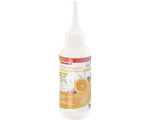 BEAPHAR Bio Reinigende lotion voor ogen 100 ml Beaphar reinigingslotion voor dieren in een fles