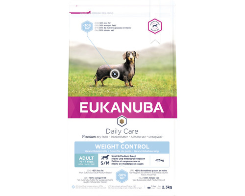 EUKANUBA Hondenvoer droogvoer Dog Adult medium weight control kip 2,3 kg