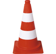 Verkeerskegel met witte strepen