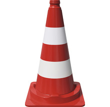 Verkeerskegel met strepen