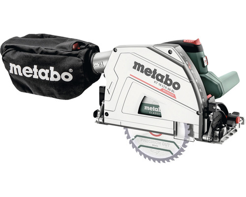 Metabo KT 18 LTX 66 BL accucirkelzaag met stofzak