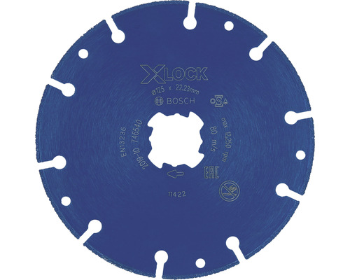 【PLパッチ付き】C・エリクセン ＃２３ トットナム １７／１８（H） BOSCH Diamantmetaalschijf X-Lock Expert MultiMaterial Ø 125 mm