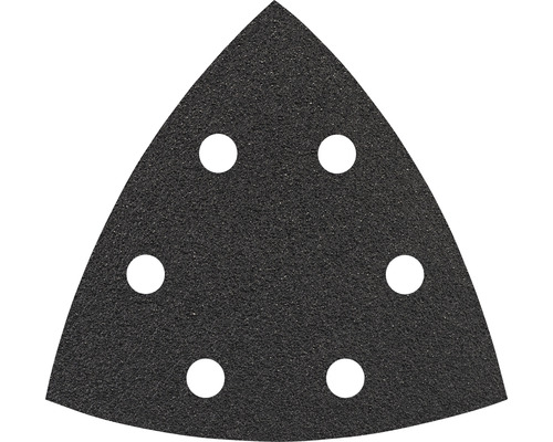 BOSCH Deltaschuurblad F355 Best for Coatings and Composites 93 mm K240, 50 stuks Driehoekig schuurpapier met zes gaten voor schuurwerkzaamheden