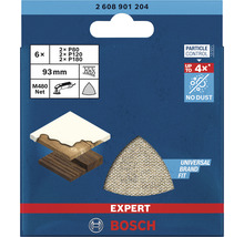 BOSCH Deltaschuurgaasset Expert M480 93 mm K80/K120/K180, 6-delig-thumb-1 BOSCH Deltaschuurgaasset Expert M480 93 mm K80/K120/K180, 6-delig-thumb-1
