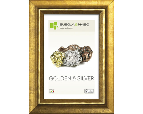 BUBOLA&NAIBO Fotolijst hout 6875/01 goud 13x18 cm