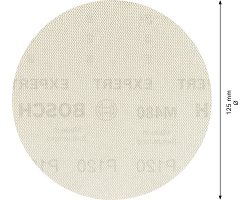 Bosch schuurschijf, diameter 125 mm