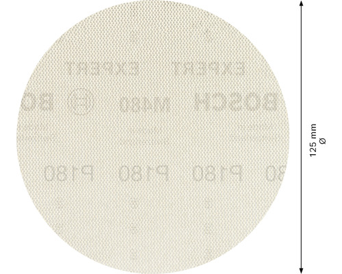 Schuurschijf, korrelgrootte 180, diameter 125 millimeter