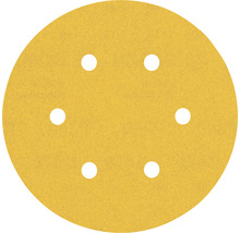 Rond schuurpapier met gaten voor schuurwerkzaamheden.