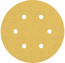 Rond schuurpapier met zes gaten
