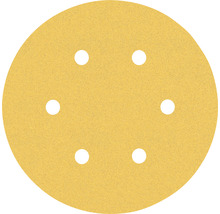 Rond schuurpapier met zes gaten