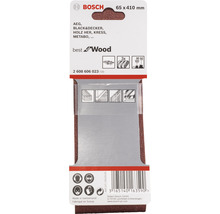 BOSCH Schuurbandset X440 Best for Wood and Paint 65x410 mm K60/K80/K100, 3-delig-thumb-1
