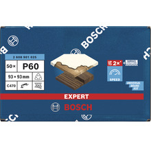 BOSCH Deltaschuurblad Expert C470 93 mm K60, 50 stuks