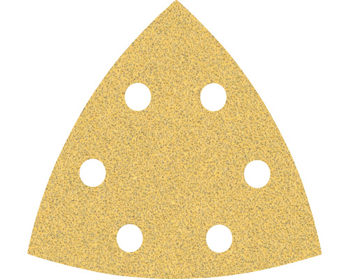 BOSCH Deltaschuurblad Expert C470 93 mm K60, 50 stuks Driehoekig schuurpapier met zes gaten