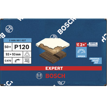 BOSCH Deltaschuurblad Expert C470 93 mm K120, 50 stuks