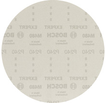 Rond schuurpapier met Bosch logo en EXPERT opdruk