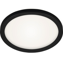 BRILONER LED-paneel 7150-415 met backlight Ø 19 cm neutraalwit zwart