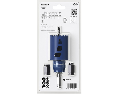 Bosch Expert gatenzaag met een diameter van 11 mm in verpakking