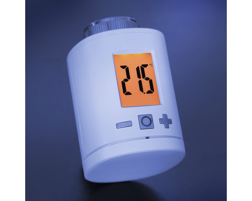 Elektronische radiatorthermostaat met display