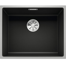 Spoelbak van composietmateriaal met afvoerslang