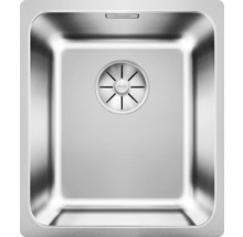 Spoelbak van roestvrij staal met afvoergarnituur