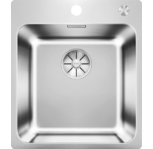 Spoelbak van roestvrij staal met afvoersysteem