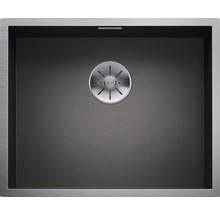 Roestvrijstalen spoelbak met afvoerslang