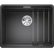 Spoelbak van composietmateriaal met afdruiprek en afvoergarnituur